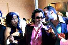 Jennifer Lopez and Marc Anthony in El Cantante