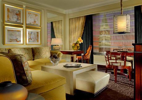 Palazzo suite The Palazzo is an all-suite hotel, done in a magnificent Italian tradition.