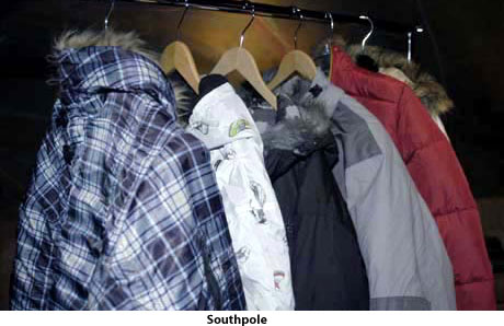 south pole clothing