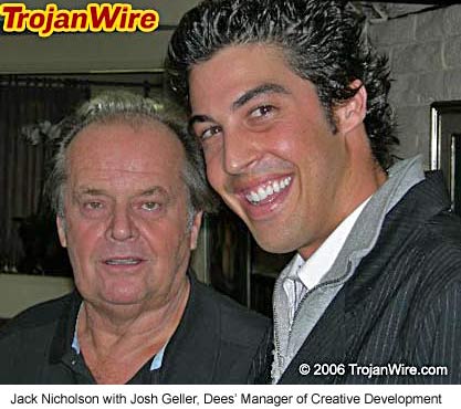 Jack Nicholson and Josh Geller Jack Nicholson and Josh Geller