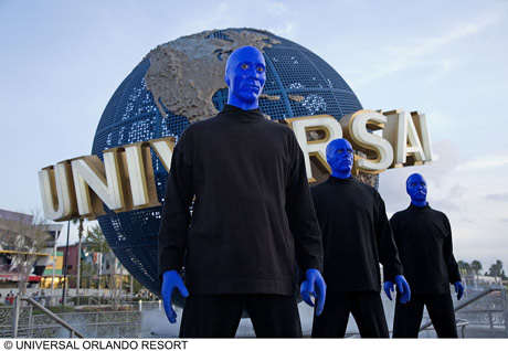 blue man group costume