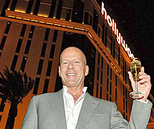 Bruce Willis, Planet Hollywood Las Vegas