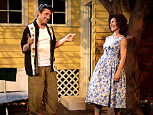 Kip Gilman and Lisa Robins in 