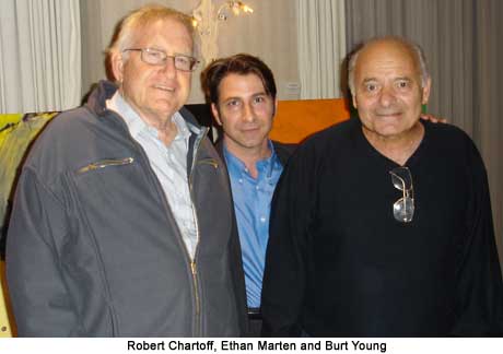 Robert Chartoff, Ethan Marten, Burt Young Robert Chartoff, Ethan Marten, Burt Young