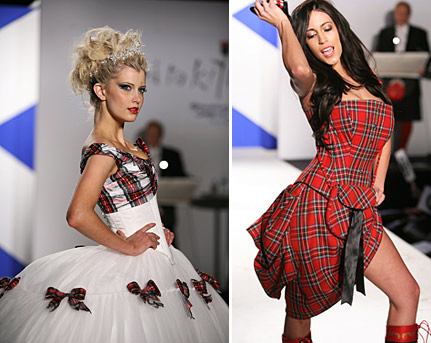 Plaid can be glamorous, too. St...