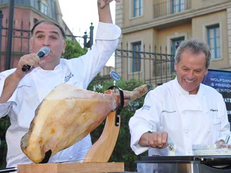 Wolfgang Puck at AWFF.
