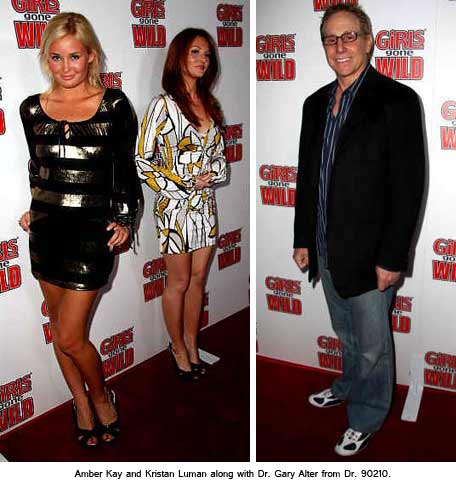 Amber Kay and Kristan Luman along with Dr. Gary Alter from Dr. 90210 Amber Kay and Kristan Luman along with Dr. Gary Alter from Dr. 90210