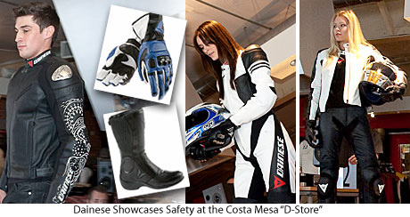 Dainese in-store show