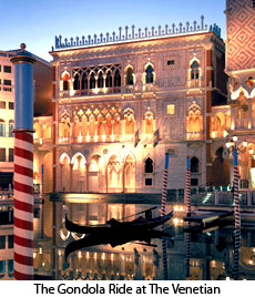 The Gondola Ride at The Venetian