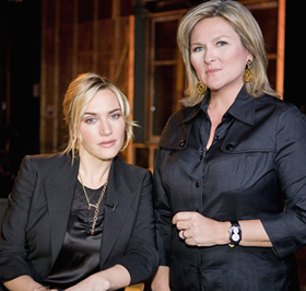 Kate Winslet and Cynthia McFadden