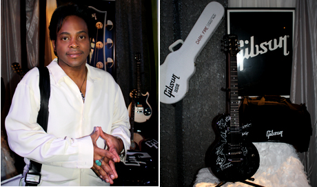Gibson Guitars at the 51st Annual Grammy Awards Gift Suite.
