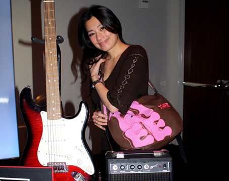 Cool Three Blends Handbags with Rock