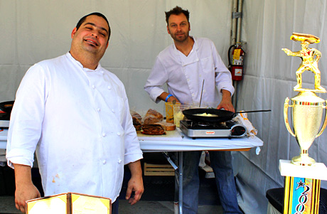 Executive Chef Eric Greenspan and Chef Josh McKnight of The Foundry on Melrose.