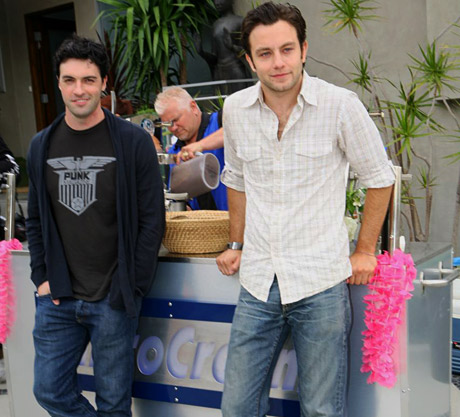 Reid Scott and Jonathan Sadowski - chilling for the best ice cream in town by NITROCREAM