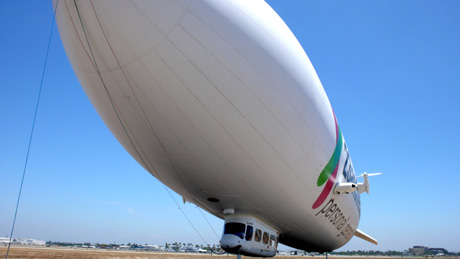Zeppelin Airship, Eureka, ready to take you above it all.