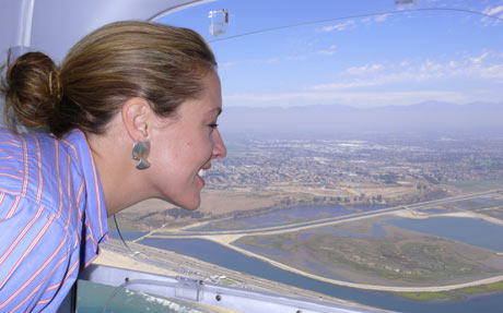 The Zeppelin Eureka Airship ride will leave your family smiling.