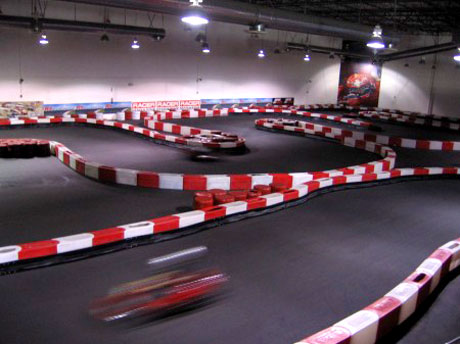 Race in sun or shine on K1 Speed's indoor track