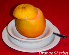 Lal Mirch, Orange Sherbet