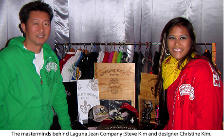 Laguna Beach Jean Company's Steve and Christine Kim