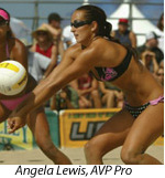 Angela Lewis, AVP Pro Vollyball Player