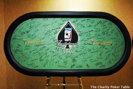 Charity Poker Table