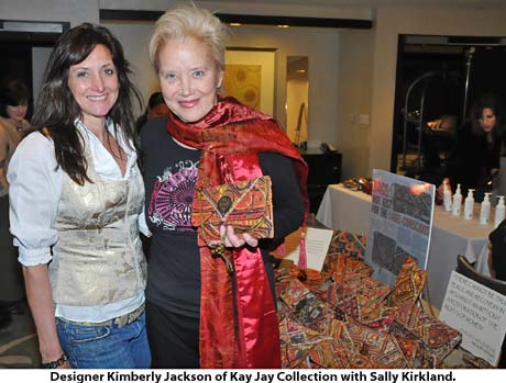 Kimberly Jackson of Kay Jay Collection, Sally Kirkland