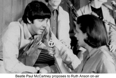 Paul McCartney and Ruth Anson