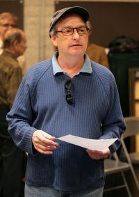 David Paymer at the first rehearsal for Two Unrelated Plays by David Mamet.