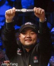 2007 World Series of Poker Champion Jerry Yang 
