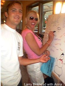 Larry Birkhead and Anna Nicole Smith Larry Birkhead and Anna Nicole Smith