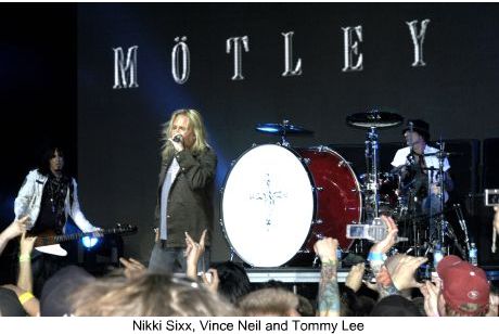Motley Crue performs at The Avalon