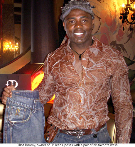 Owner and designer of FP Jeans Brand Elliot Tommy