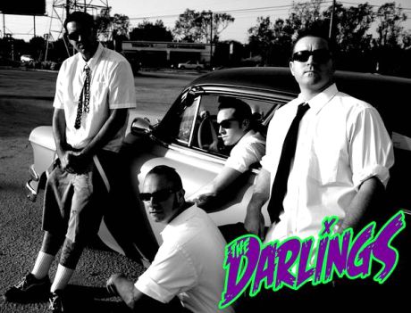 'The Darlings' Buddy Harris (vocals and guitar), Josh Kearney (guitar), Chris Kranes (bass) and Shaun Singer (drums).