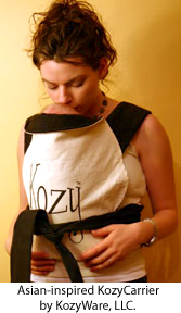 Keep your baby safe and close with Asian-inspired KozyCarrier by KozyWare.