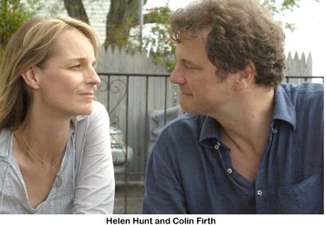 Helen Hunt and Colin Firth