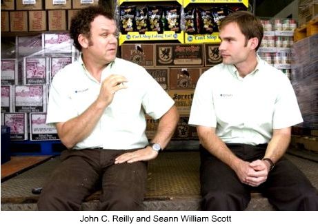 John C Reilly and Seann William Scott in The Promotion