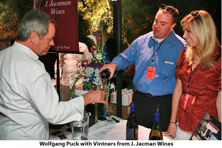Wolfgang Puck, J. Jacman Wines