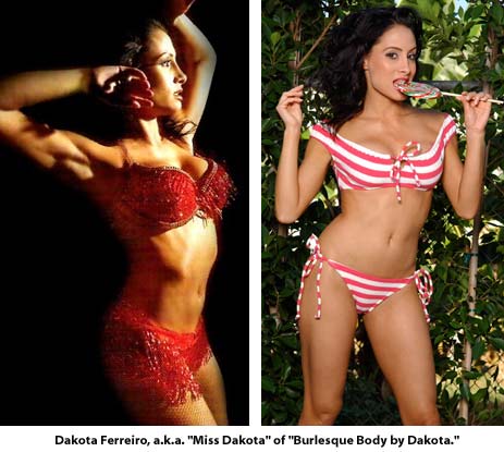 Dakota Ferreiro, Burlesque Body by Dakota