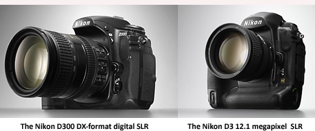 Nikon D300, Nikon D3
