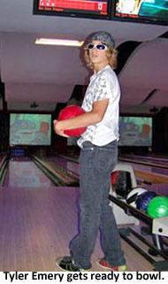 Tyler Emery at Lucky Strike Lanes Las Vegas Tyler Emery at Lucky Strike Lanes Las Vegas