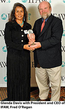 Glenda Davis and Fred O'Regan