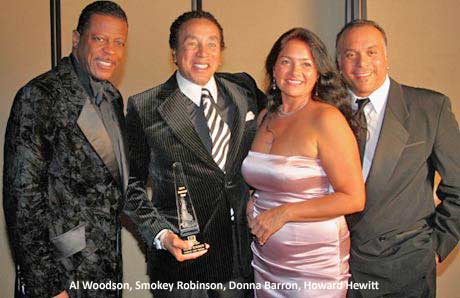 Al Woodson, Smokey Robinson, Donna Barron, Howard Hewitt 