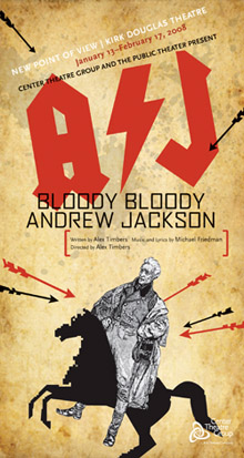 Bloody Bloody Andrew Jackson Poster