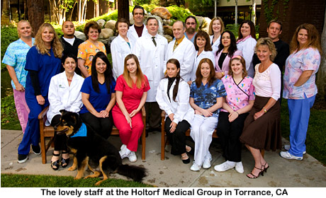 The staff at the Holtorf Medical Group