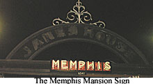 Memphis Mansion Sign