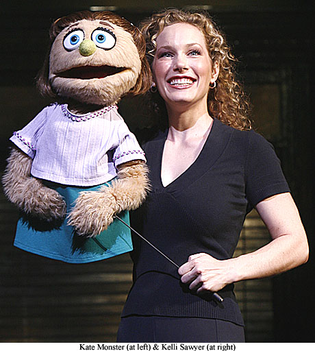 Kate Monster and Kelli Sawyer in Avenue Q