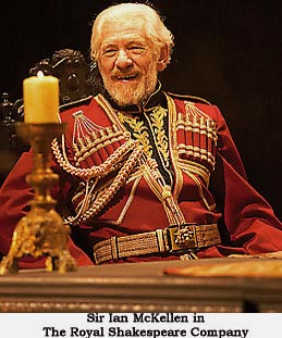 Sir Ian McKellen in the Royal Shakespeare Company