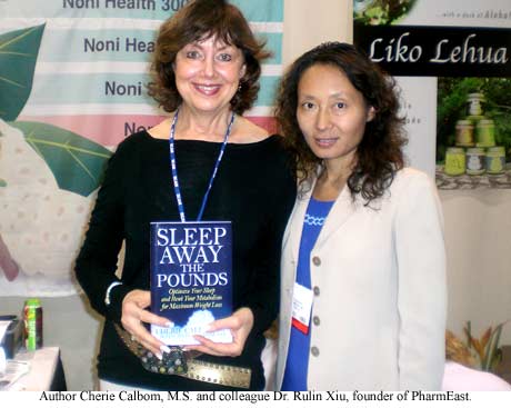 Cherie Calbom and Dr. Rulin Xiu