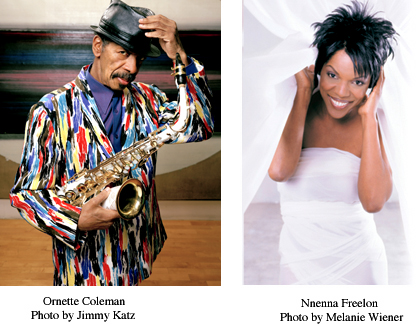 Ornette Coleman and Nnenna Freelon