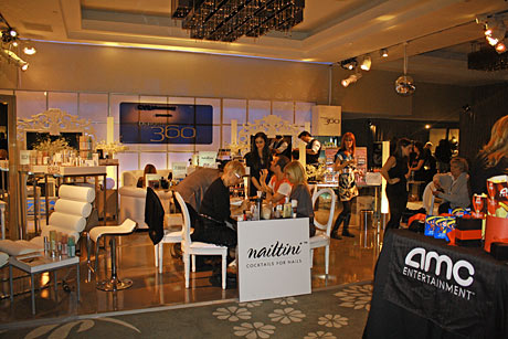 CVS Beauty 360 Lounge at the Access Hollywood Golden Globes Gifting Suite.